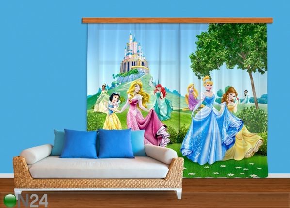 Фотошторы Disney Princess 280x245 см