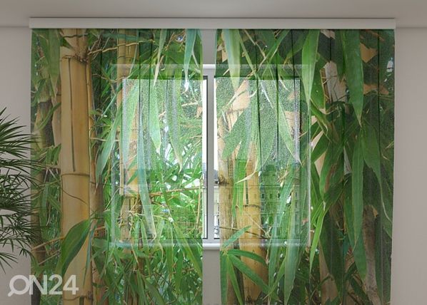 Шифоновая фотоштора Bamboo forest 240x220 см
