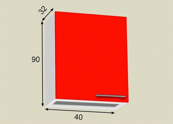 Шкаф для посуды 40 cm размеры