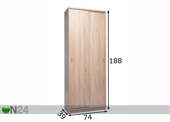 Шкаф-купе размеры