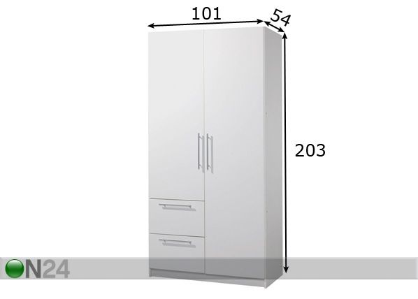 Шкаф платяной 101 cm размеры