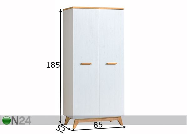 Шкаф платяной SV1 размеры