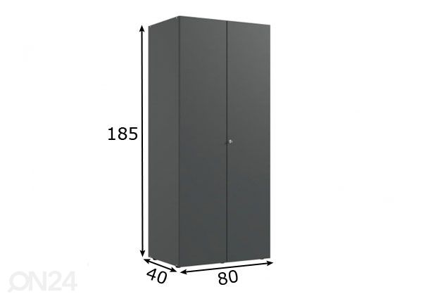 Шкаф MRK 636 80 cm размеры