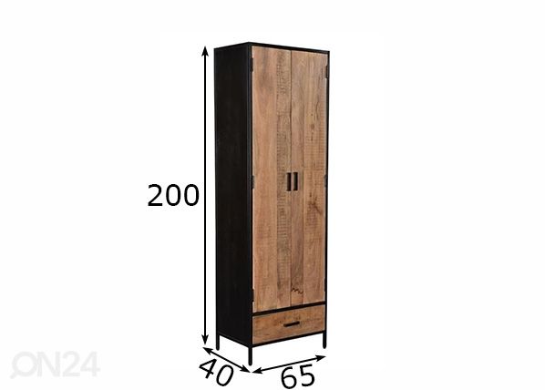 Шкаф Sturdy 65 cm размеры