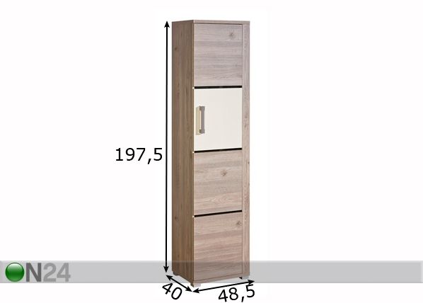 Шкаф V18P размеры