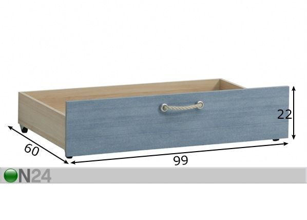 Ящик кроватный размеры