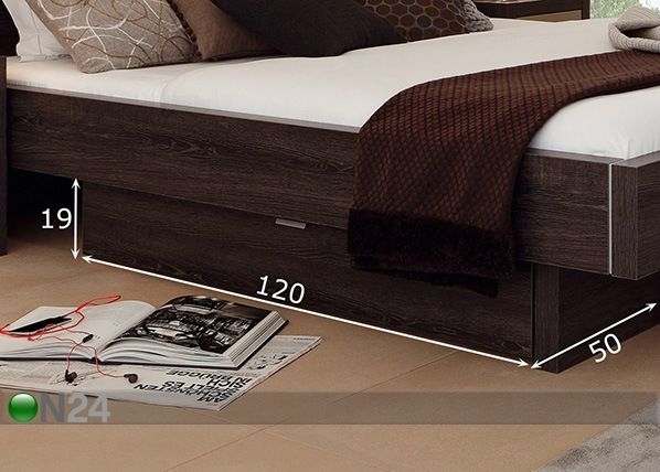 Ящик кроватный Como размеры
