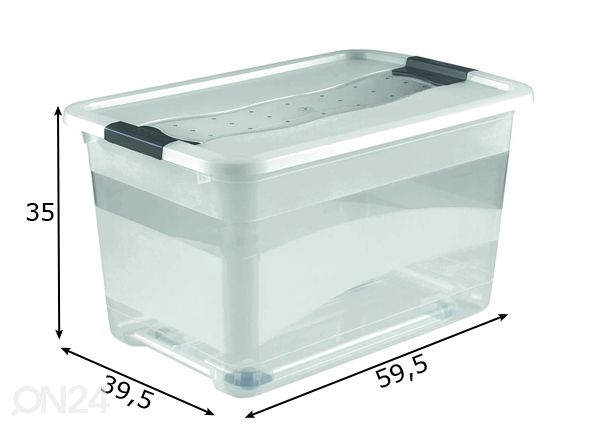Ящик Crystal-box 52 л размеры