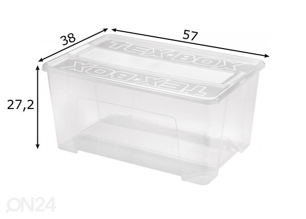 Heidrun ящик в гардероб nr.5 (48L) размеры