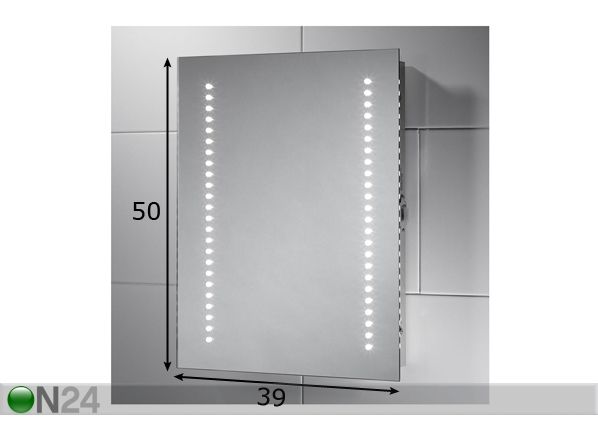LED зеркало Sienna размеры