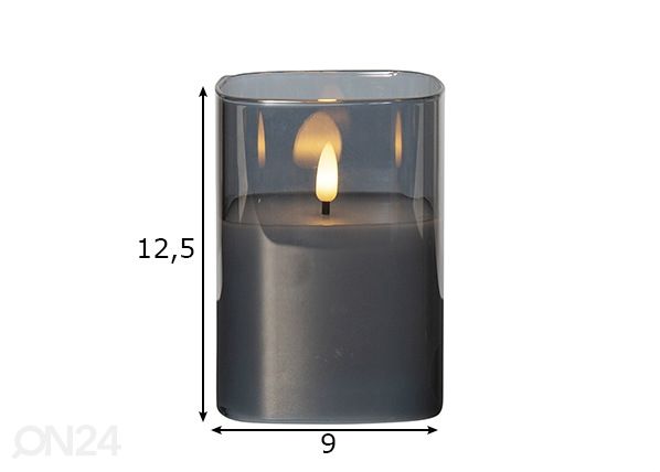 LED свеча Flamme размеры