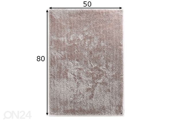 Tom Tailor ковер Soft UNI 50x80 cm размеры