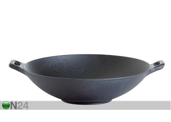 WOK-сковорода чугунная с эмалированной поверхностью Ø 30 cm