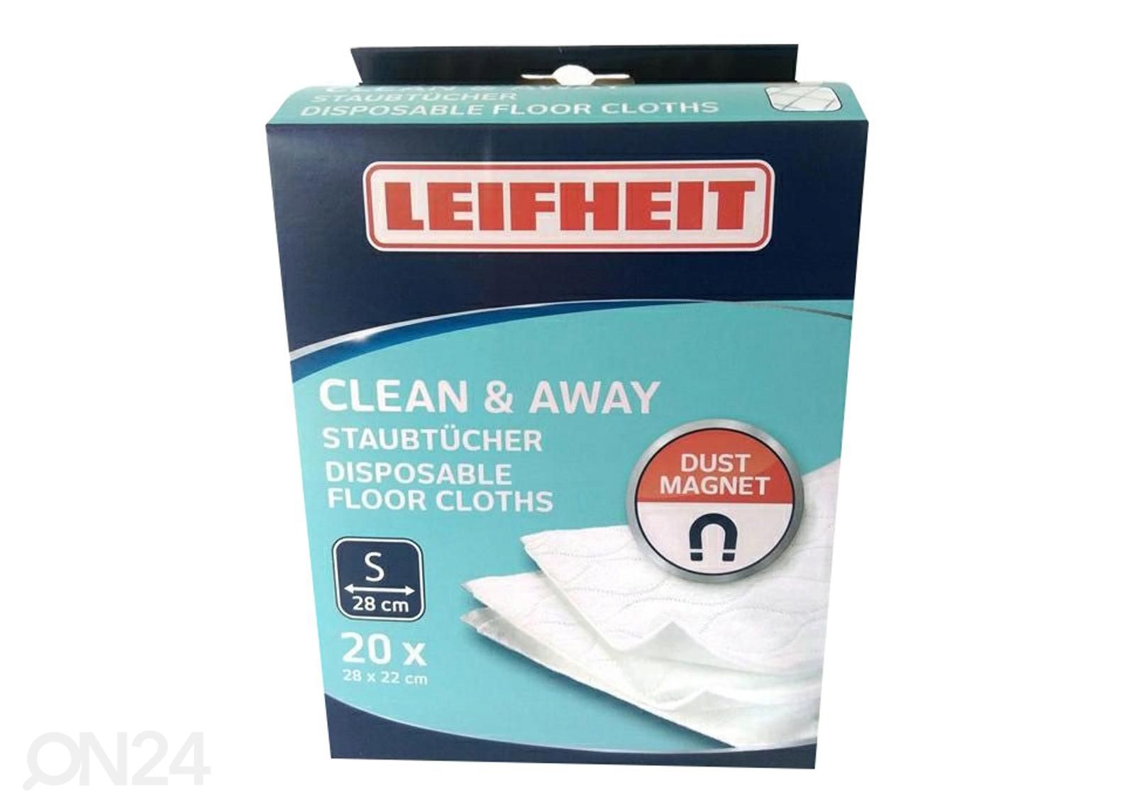 Антистатические чистящие салфетки Leifheit Clean&Away увеличить
