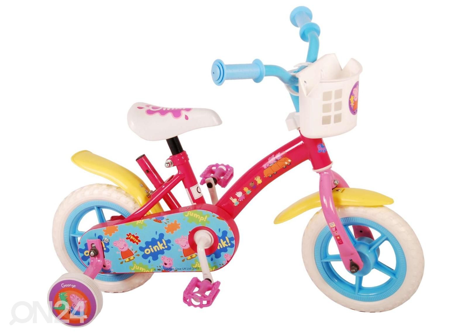 Велосипед для девочек 10 дюймов Peppa Pig увеличить