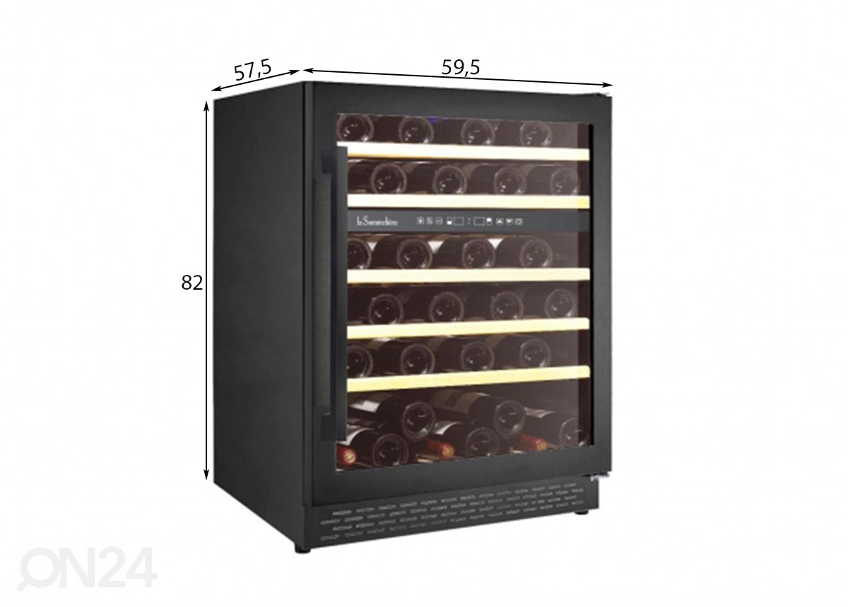 Винный холодильник La Sommeliere увеличить размеры