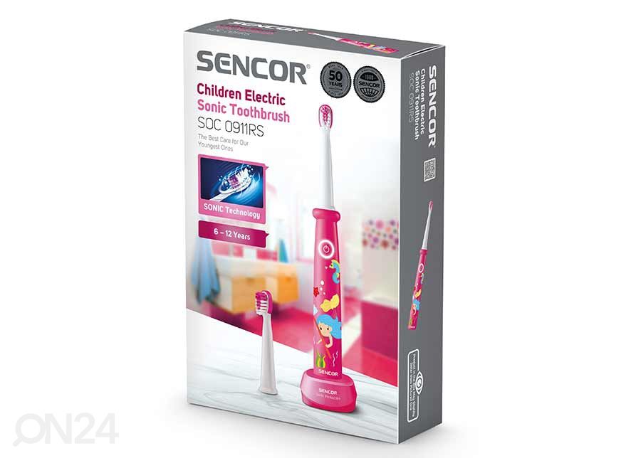 Детская электрическая ультразвуковая зубная щетка Sencor увеличить