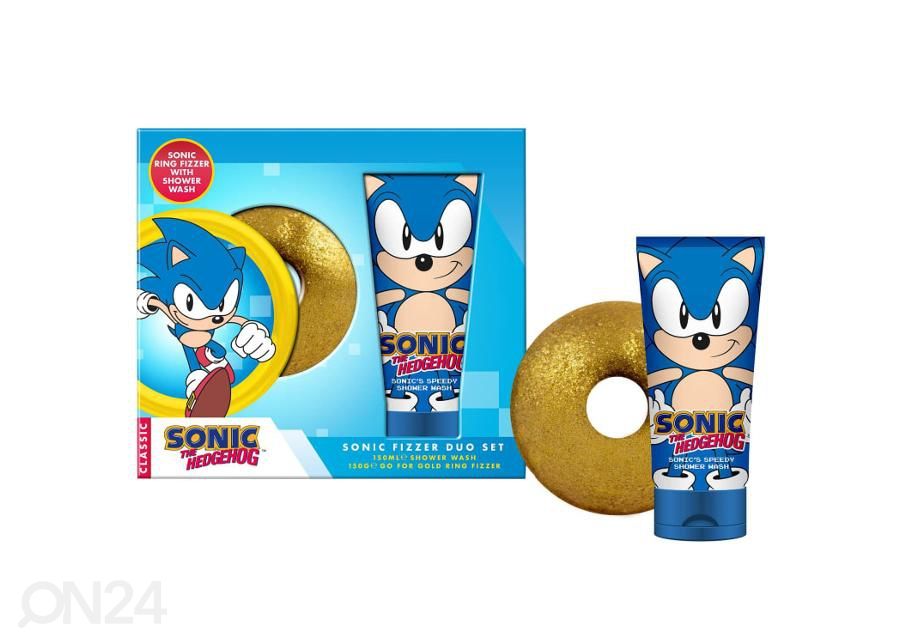 Детский гель для душа и шарик для ванны Sonic The Hedgehog увеличить