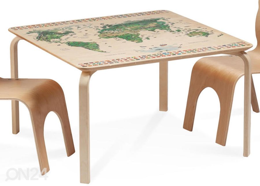 Детский стол Pippa с картой мира Regio увеличить