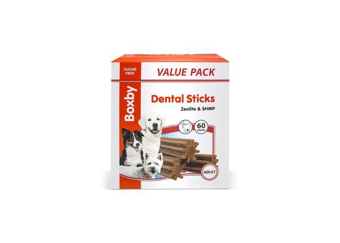 Дополнительный корм для собак dental sticks 1200 г 10xn6 увеличить