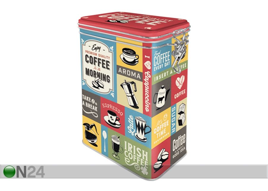 Жестяная коробка Coffee Collage 1,3 L увеличить