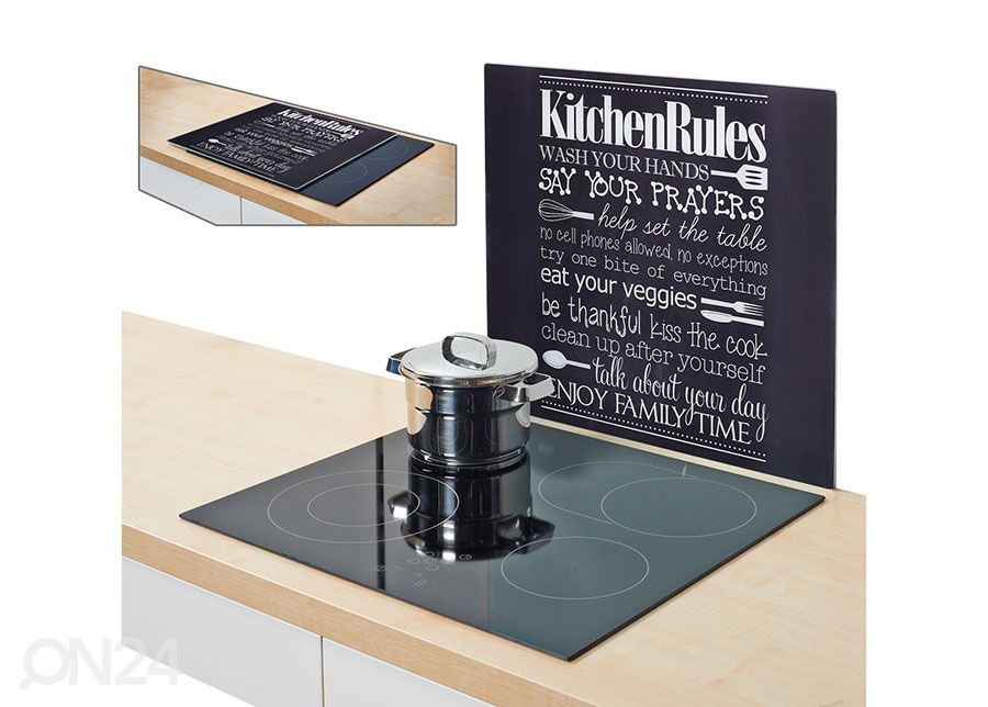Защита от брызг на плиту Kitchen Rules 56x50 см увеличить