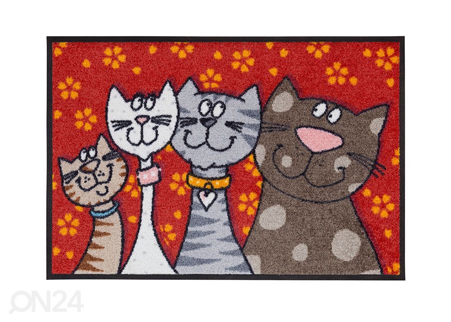 Ковер Katzenfamilie 50x75 cm увеличить