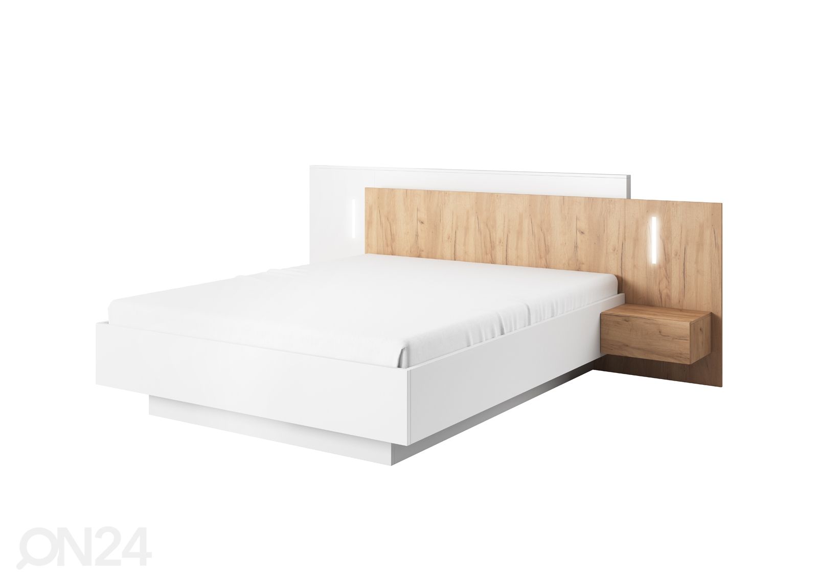 Кровать с ящиком Olivia 160x200 cm + прикроватные тумбы увеличить