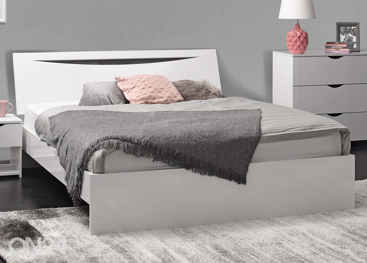Кровать Letty white 160x200 cm увеличить