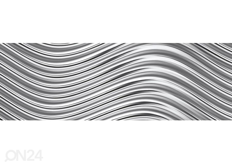 Кухонный фартук Silver rippling 180x60 см увеличить