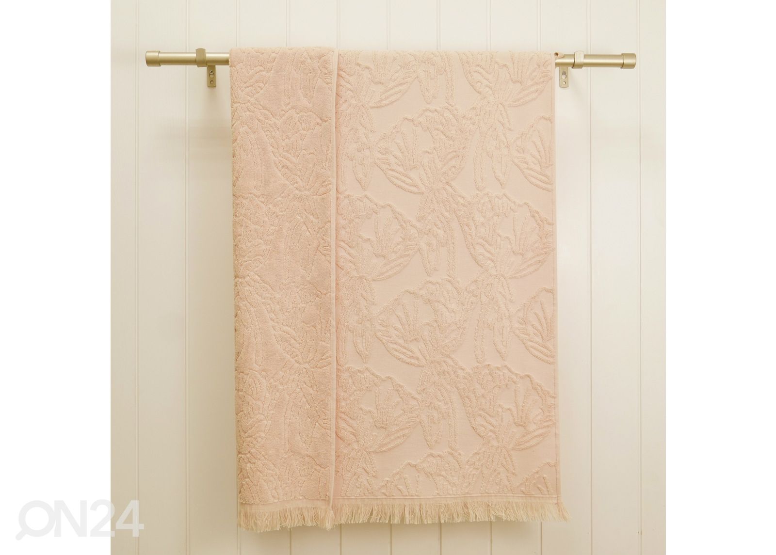 Махровое полотенце Blossom, персиковый 48x90 cm увеличить