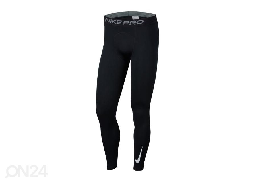 Мужские теплые штаны нижнего белья Nike Pro Warm M CU4961-010 размер S увеличить