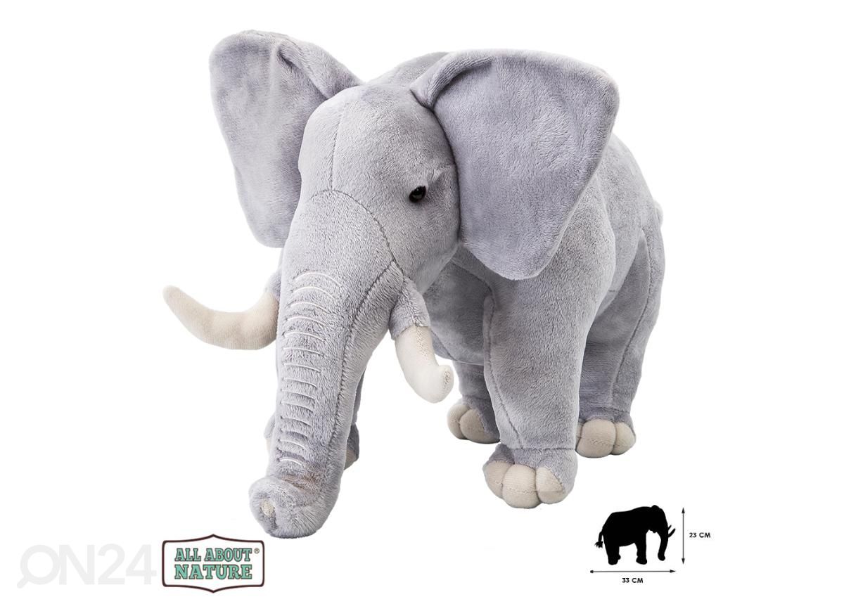 Мягкая игрушка Слон 33 см Wild Planet увеличить