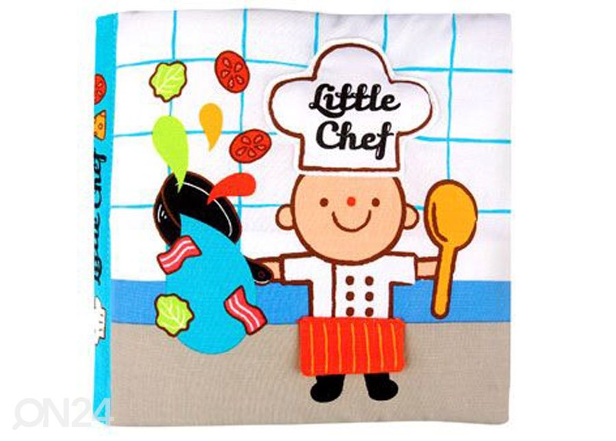 Мягкая развивающая книжка "Маленький шеф-повар" увеличить