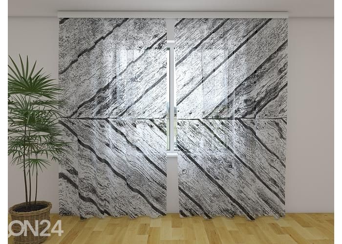 Прозрачная фотоштора Old Gray Wood 240х220 см увеличить