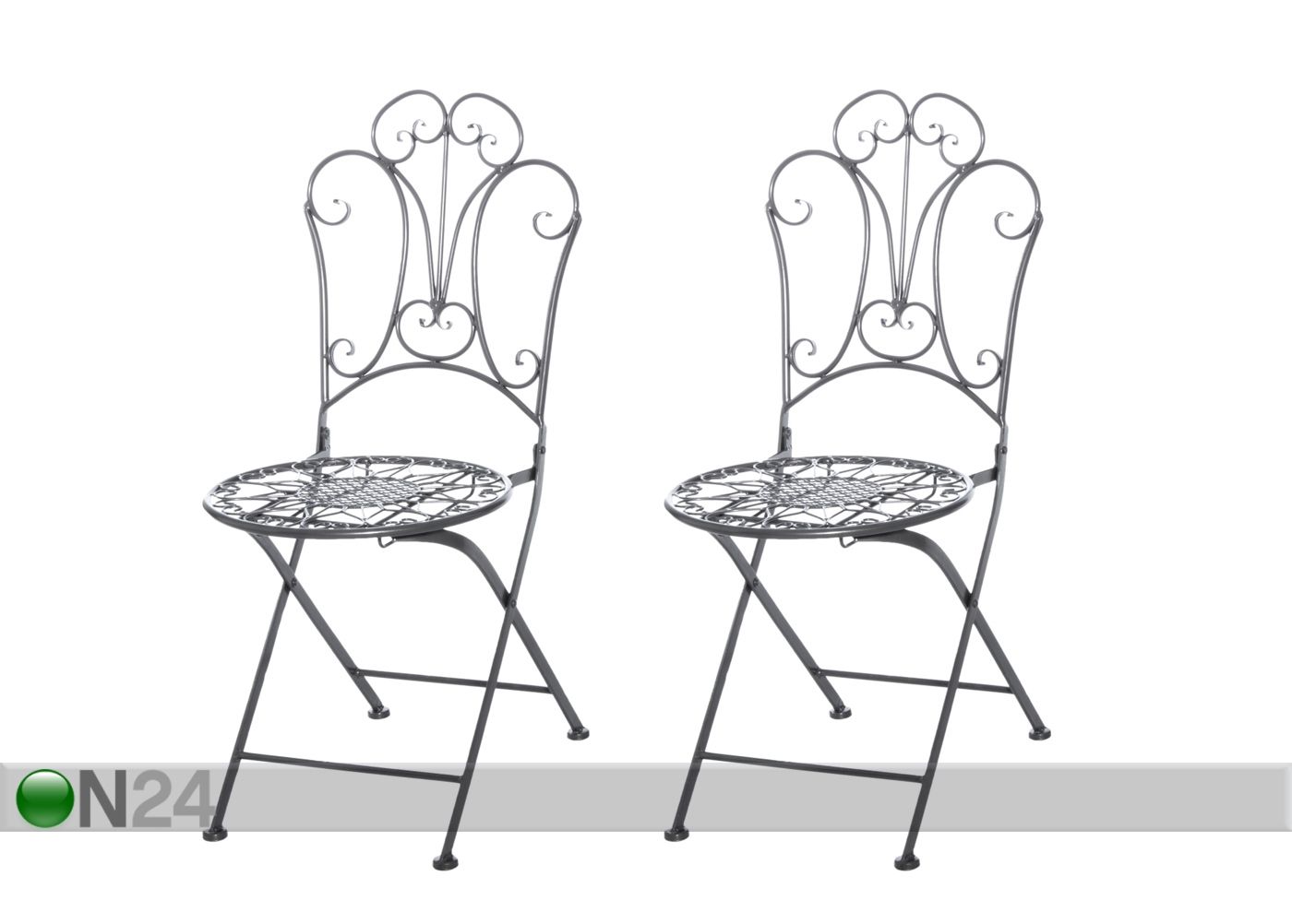 Складной садовый стул Romantic, 2 шт увеличить