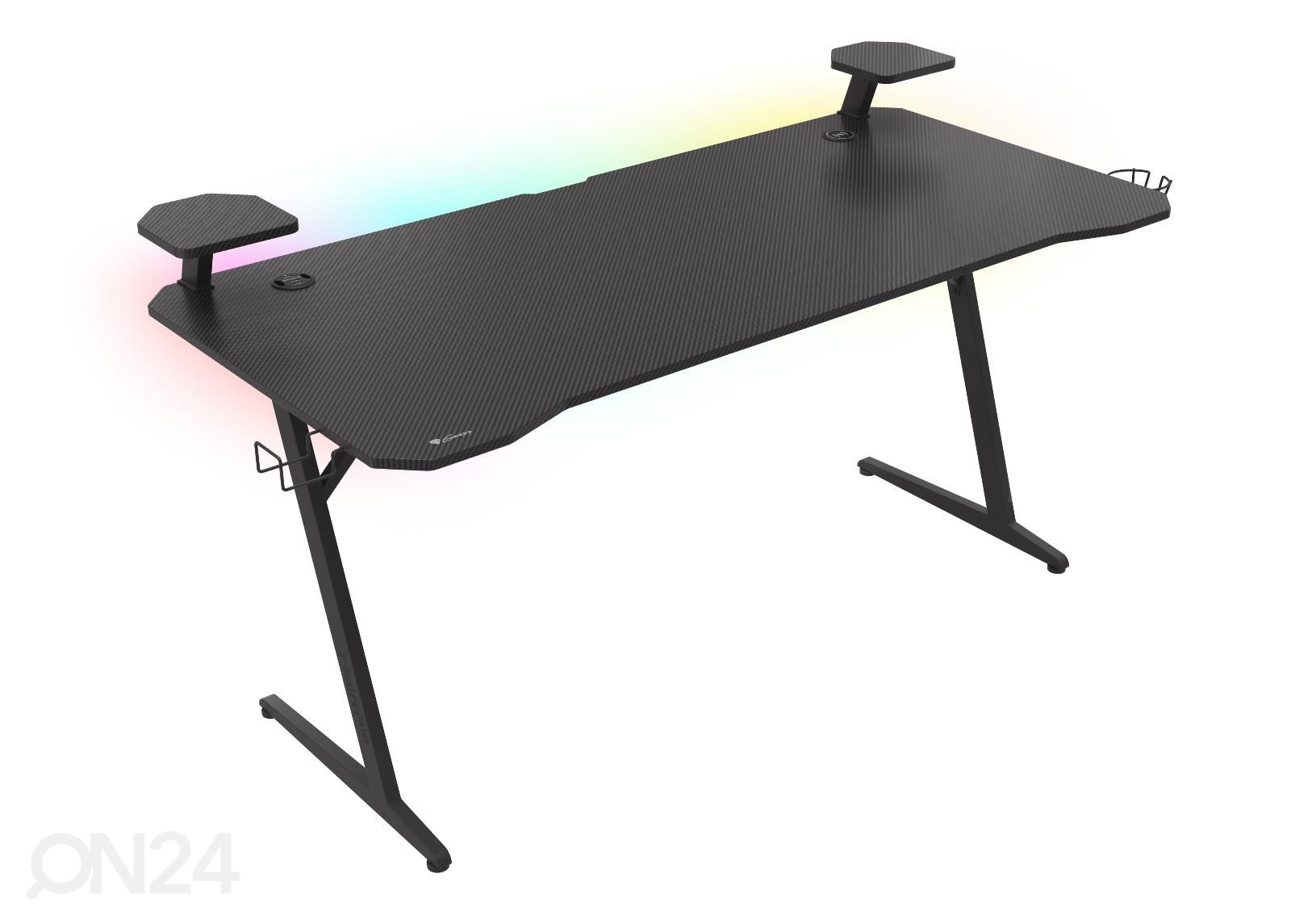 Стол для геймеров Genesis Holm 510 RGB, черный увеличить