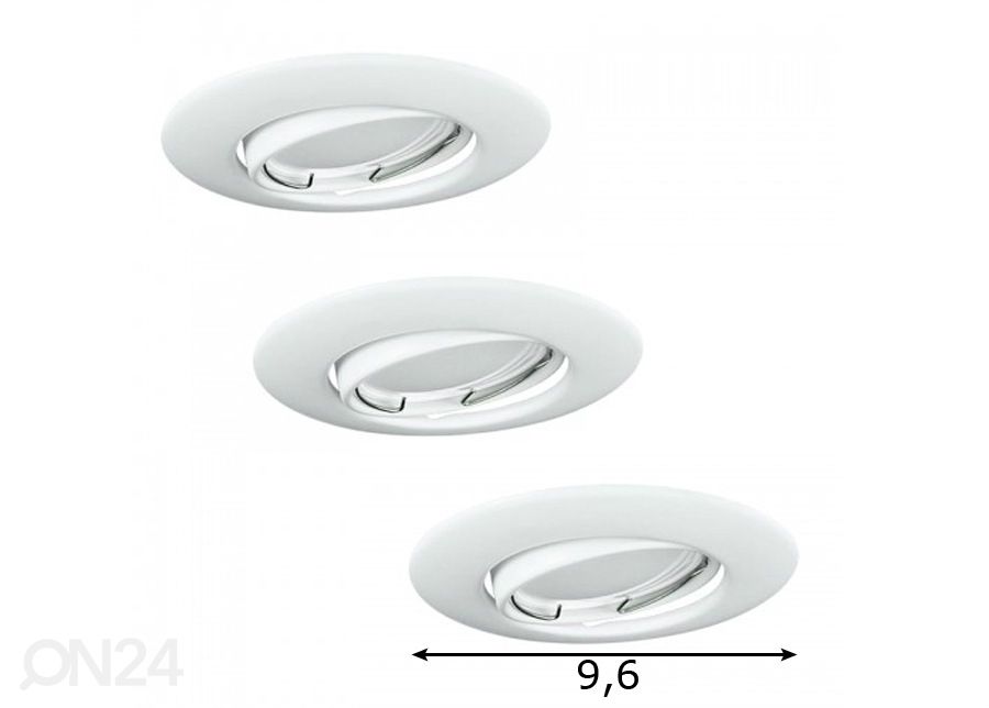 Точечный светильник Olin LED 3 шт. увеличить размеры