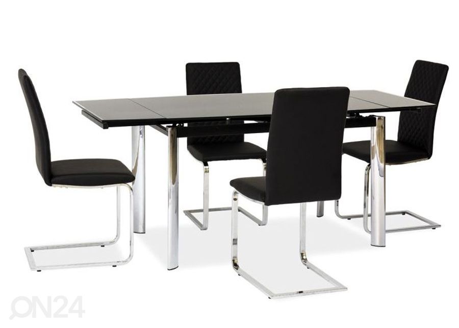 Удлиняющийся обеденный стол 80x120-180 cm увеличить