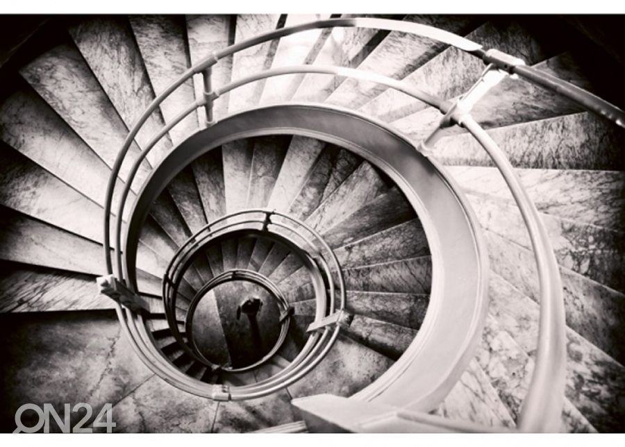 Флизелиновые фотообои Spiral stairs 225x250 см увеличить