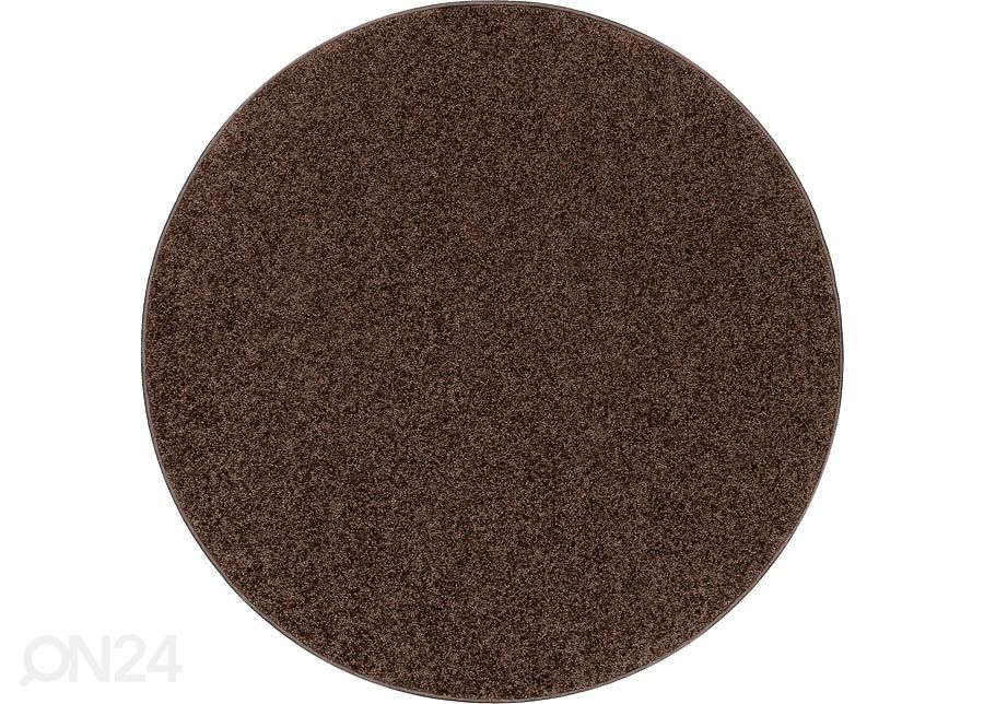 Фризовый ковер Narma Aruba brown круглый Ø 133 см увеличить