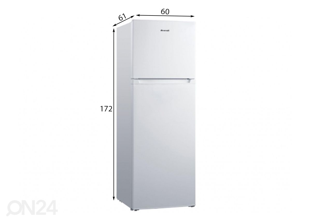 Холодильник Brandt увеличить размеры