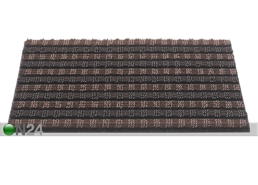 Щетинистый входной коврик Quadro Scrape 40x60cm, коричневый увеличить