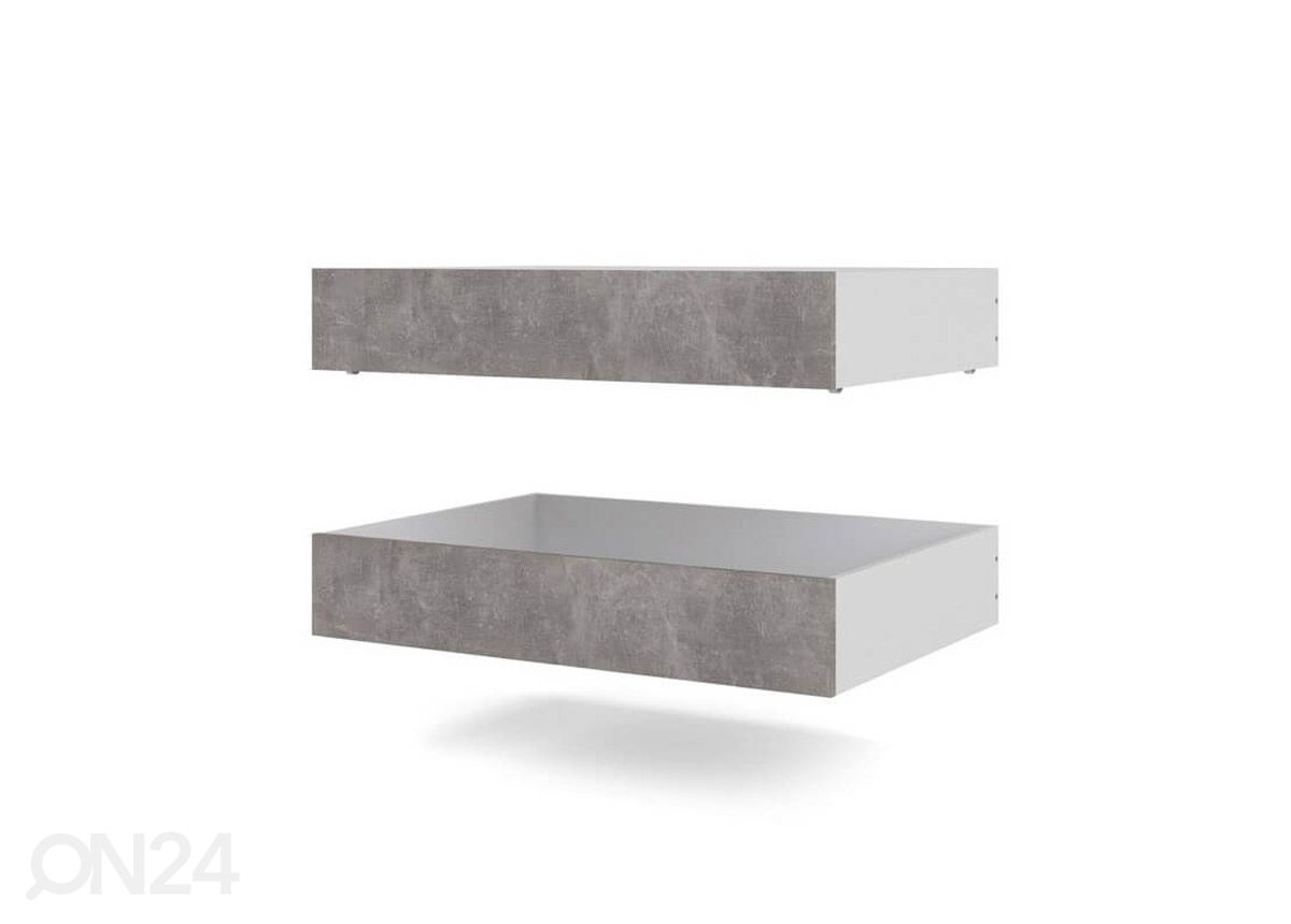 Ящики кроватные Naia 99 cm, 2 шт бетон увеличить