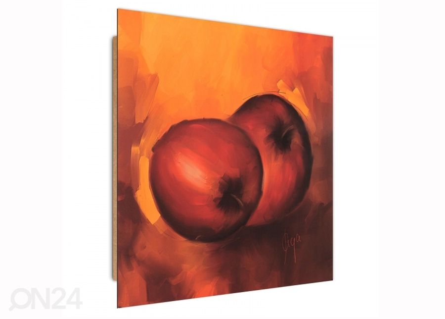 3D настенная картина Red apples 30x30 см увеличить