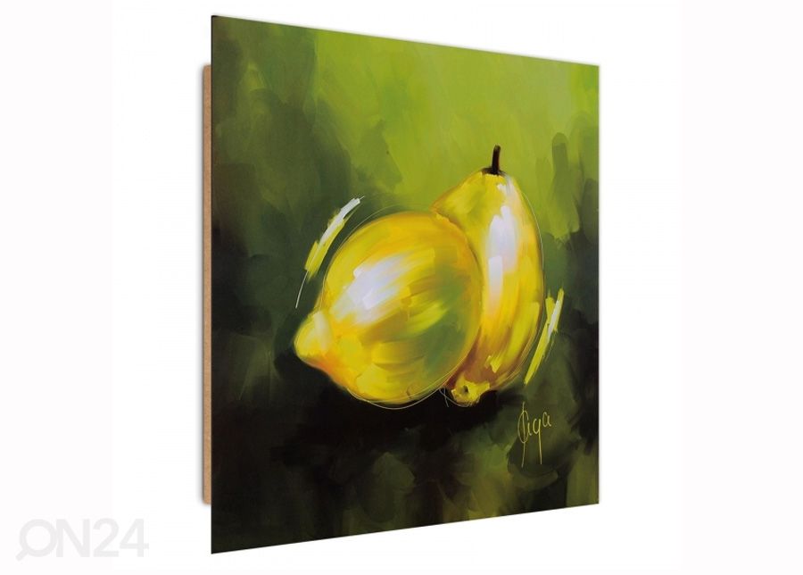 3D Настенная картина Two Lemons 30x30 см увеличить