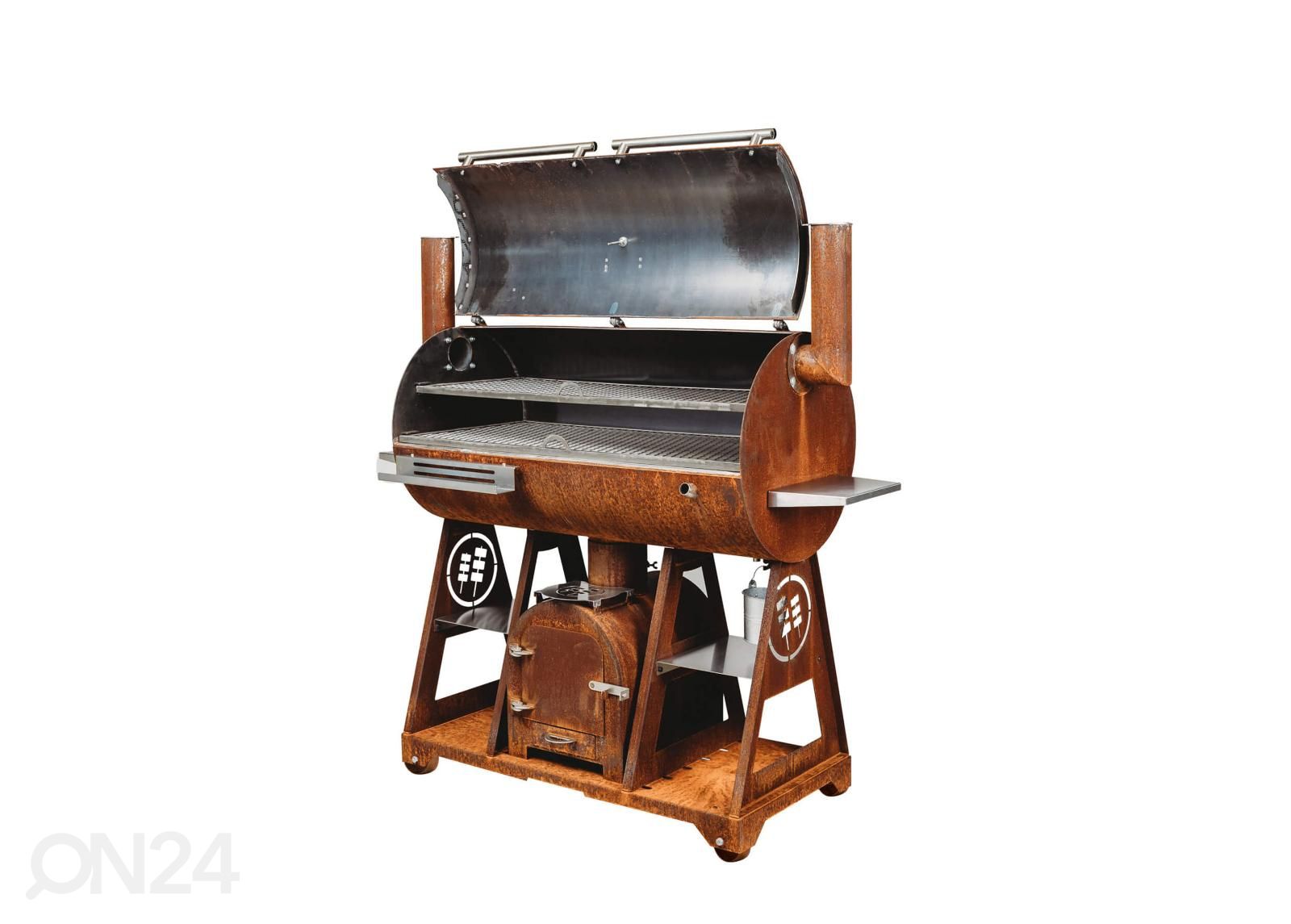 BBQ-печь GrillSymbol Smoky Beast XL из стали Cor-Ten увеличить