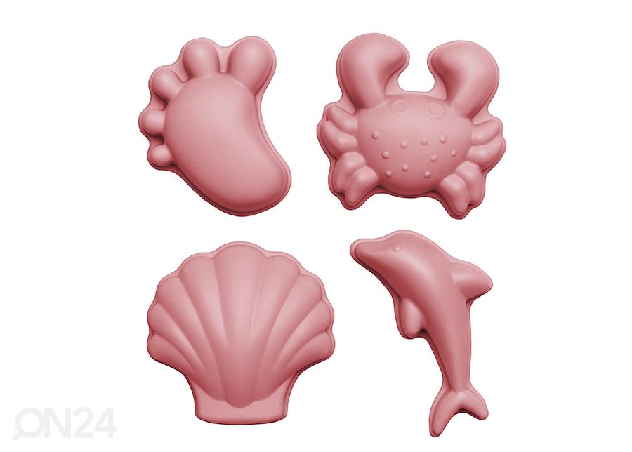 Cиликоновые формы для песка Scrunch, розового цвета увеличить