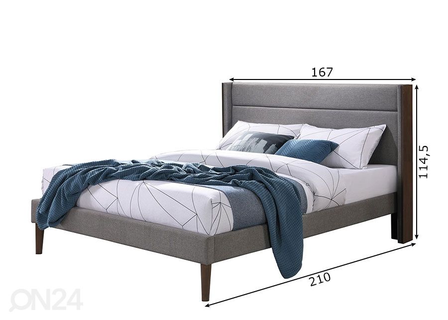 Kровать Texas 160x200 см увеличить размеры