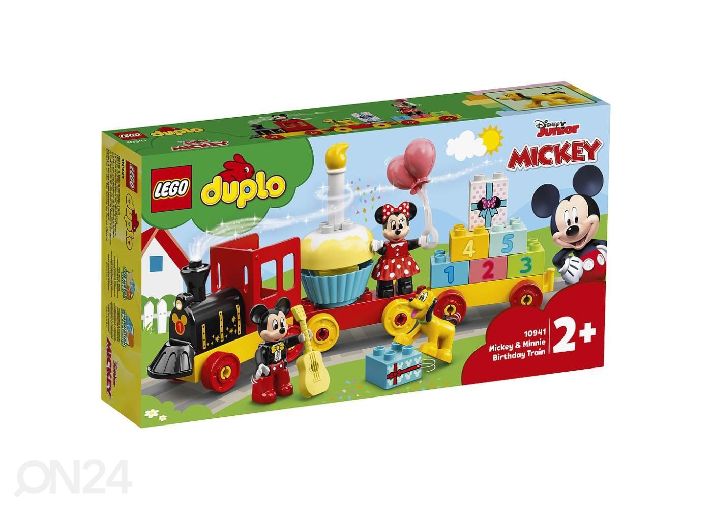 LEGO DUPLO Поезд на день рождения Микки и Минни увеличить